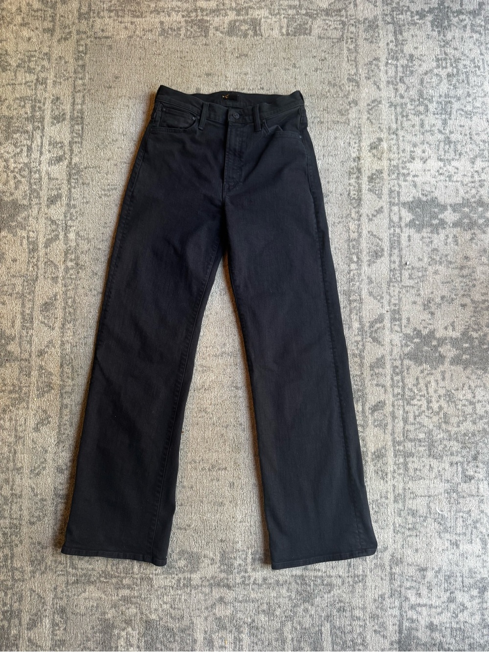 MOTHER Women's Flared Jeans - Black